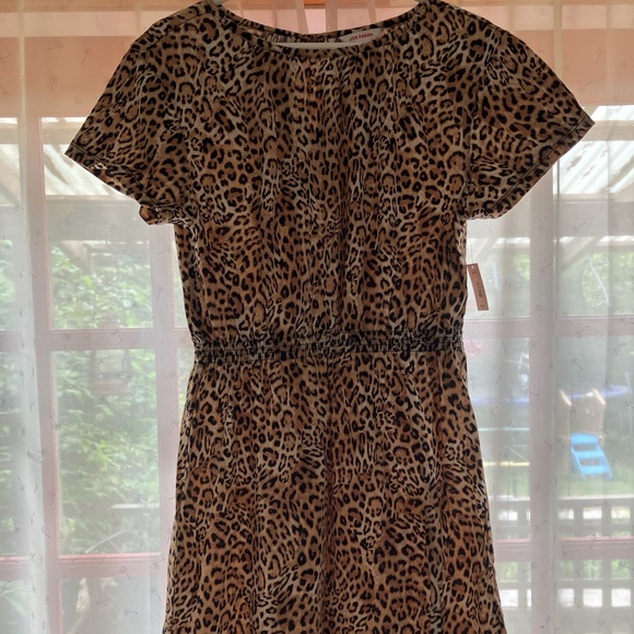 Joe Fresh Animal Print Mini Dress - Picture 3 of 9